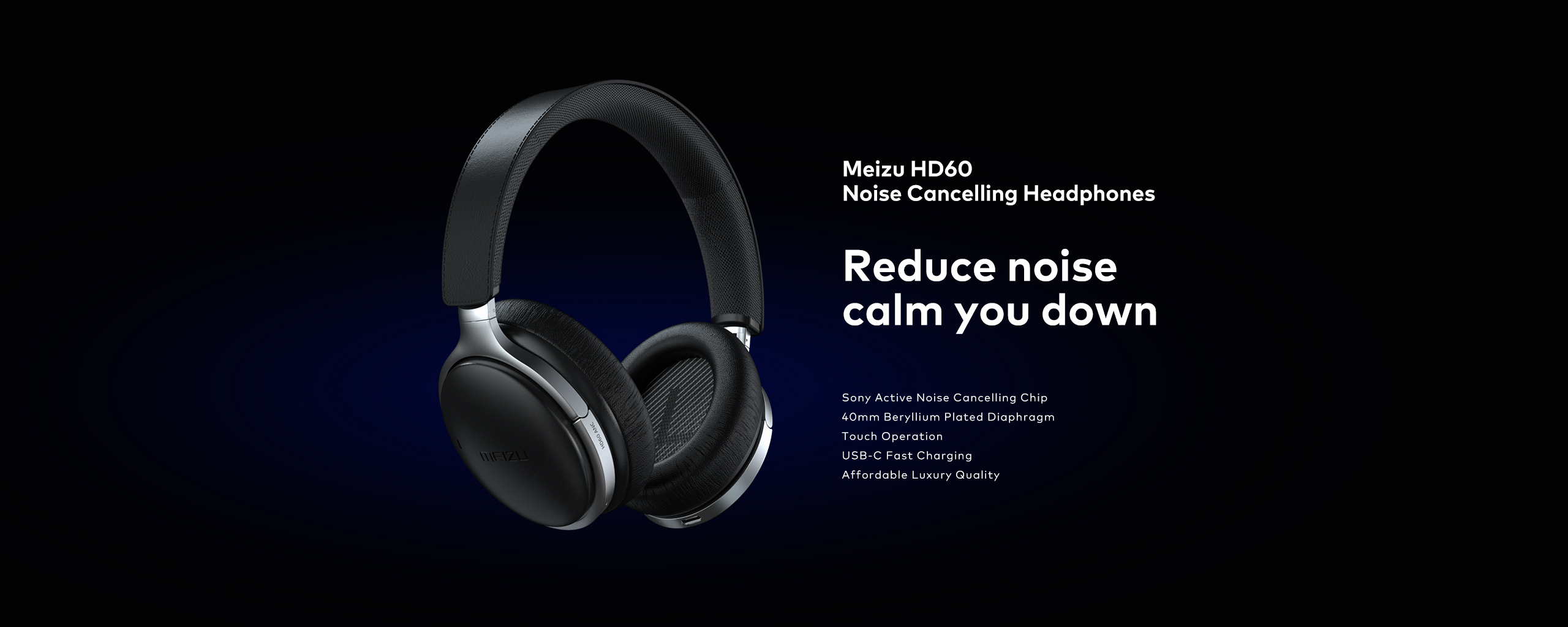 Meizu HD60 Noise Cancelling Headphones - Meizu